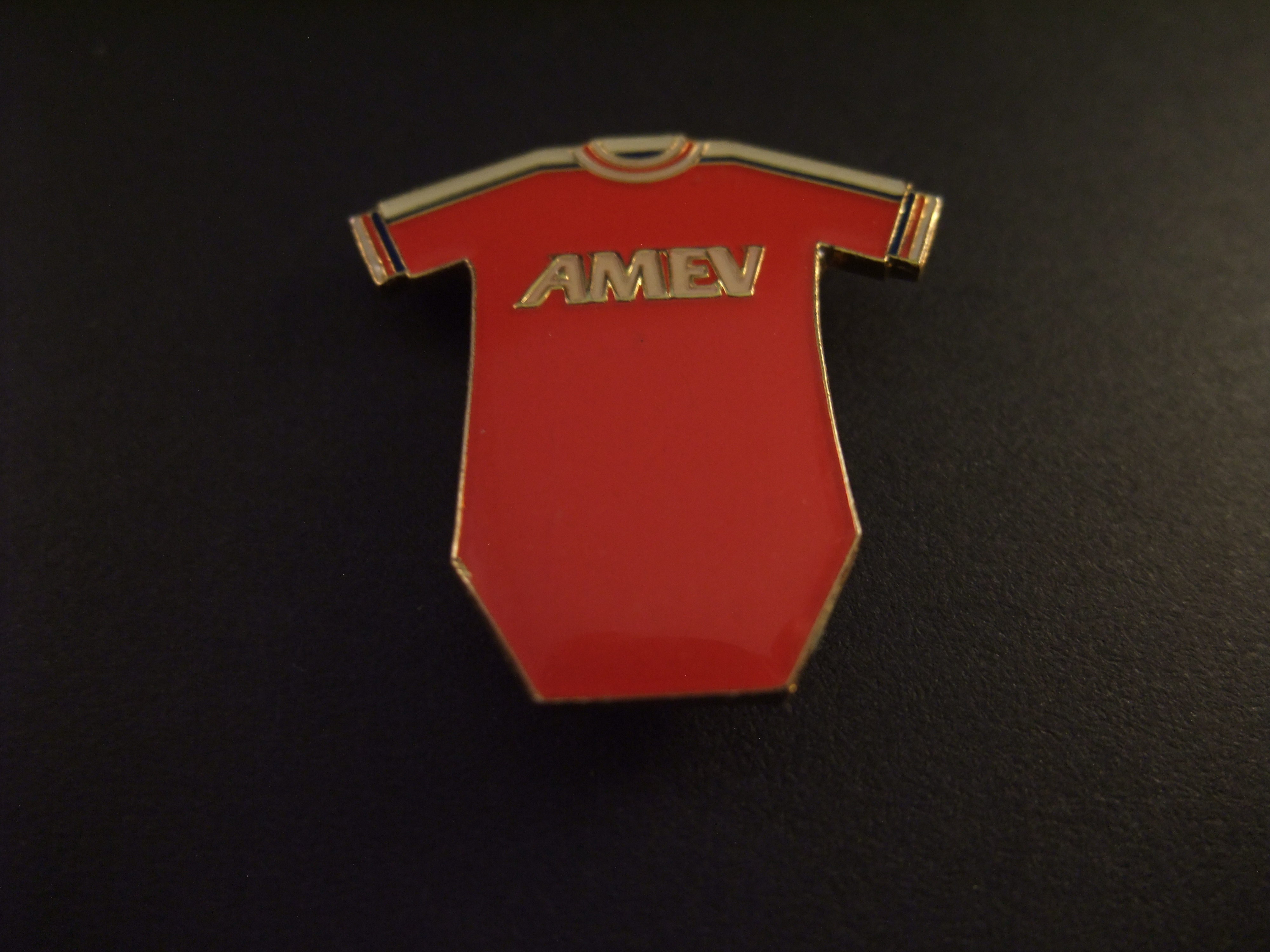 FC Utrecht  Amev shirtsponsor 1992-2005 rood